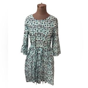 Brooks Brothers 346 Pintuck Shirt Dress Button Front Belt Size 10